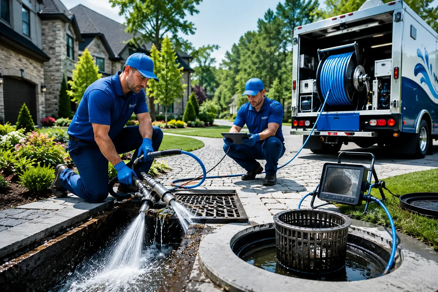 Local outdoor drain cleaning professionals in Prescott, KS