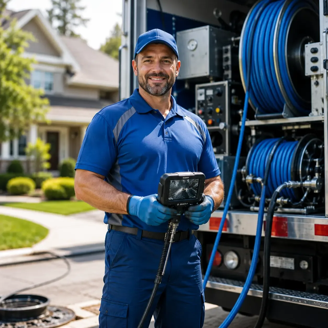 Local outdoor drain cleaning specialists in Prescott, KS